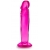 Розовый анальный фаллоимитатор Sweet N Small 6 Inch Dildo With Suction Cup - 16,5 см. - Blush Novelties