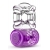 Фиолетовое эрекционное виброкольцо One Night Stand Vibrating C-Ring - Blush Novelties - во Владикавказе купить с доставкой