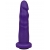Фиолетовая реалистичная насадка-плаг - 16,2 см. - LOVETOY (А-Полимер) - купить с доставкой во Владикавказе