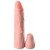 Телесная насадка-удлинитель 1 Inch Silicone X-tension - 17,8 см. - Pipedream - во Владикавказе купить с доставкой