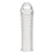Текстурированная насадка на пенис Clear Textured Penis Enhancing Sleeve Extension - 16,5 см. - BlueLine - во Владикавказе купить с доставкой