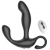 Черный вибромассажер простаты с эффектом фингеринга и пультом ДУ - Secwell - во Владикавказе купить с доставкой