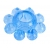 Голубая гелевая насадка-цветок - Toyfa Basic - во Владикавказе купить с доставкой