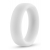Белое люминесцентное эрекционное кольцо Silicone Glo Cock Ring - Blush Novelties - во Владикавказе купить с доставкой