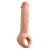 Телесная насадка-удлинитель Thrive 8.75 Inch Realistic Penis Extender Sleeve - 22,2 см. - Blush Novelties - во Владикавказе купить с доставкой