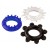 Набор из 3 эрекционных колец разного цвета и рельефа - Boys of Toys - во Владикавказе купить с доставкой