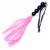 Розовая силиконовая плеть - 35,5 см. - Boys of Toys - купить с доставкой во Владикавказе