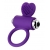 Фиолетовое виброкольцо с ресничками JOS PERY - JOS - во Владикавказе купить с доставкой