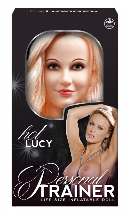 Надувная кукла с вибрацией и 2 любовными отверстиями Hot Lucy Lifesize Love Doll - NMC - во Владикавказе купить с доставкой