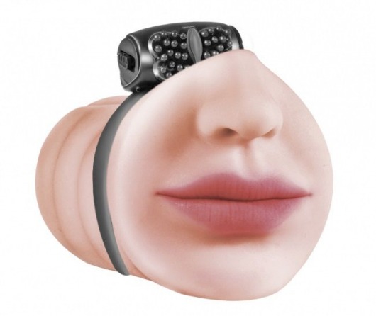 Мастурбатор-ротик с виброкольцом Satisfaction Beloved - Lola Games - во Владикавказе купить с доставкой