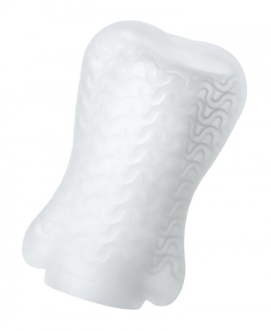 Белый мастурбатор A-Toys Pocket Wavy - A-toys - во Владикавказе купить с доставкой