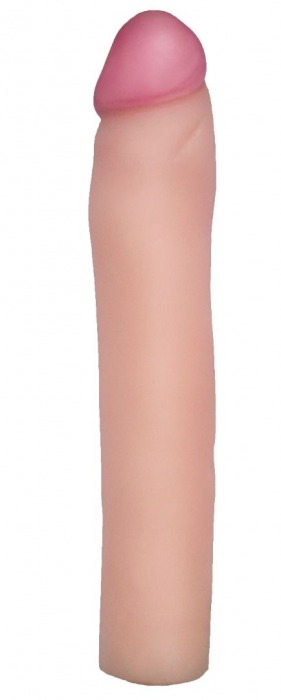 Телесная насадка для удлинения фаллоса - 19 см. - LOVETOY (А-Полимер) - во Владикавказе купить с доставкой