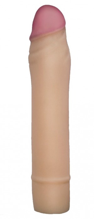 Телесная насадка-удлинитель из неоскин - 19,5 см. - LOVETOY (А-Полимер) - во Владикавказе купить с доставкой