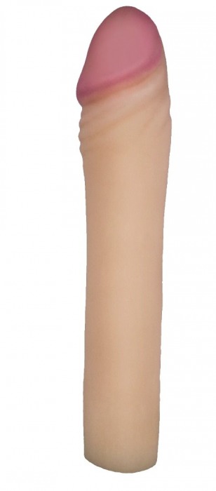Телесная насадка-удлинитель из неоскин - 20 см. - LOVETOY (А-Полимер) - во Владикавказе купить с доставкой