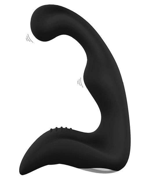 Чёрный перезаряжаемый массажёр простаты BOOTY PLEASER - Dream Toys - во Владикавказе купить с доставкой