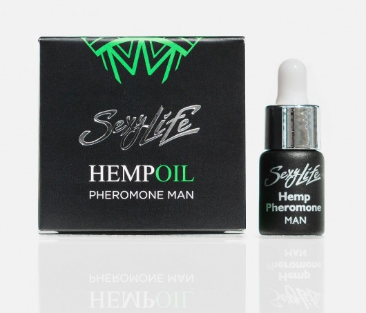 Мужские духи с феромонами Sexy Life HEMPOIL man - 5 мл. -  - Магазин феромонов во Владикавказе