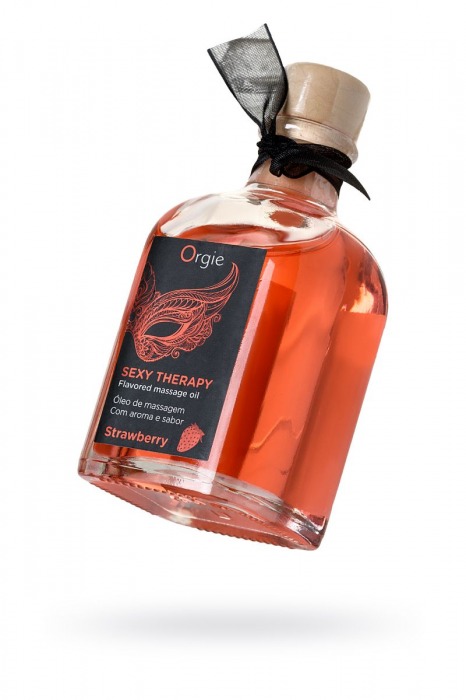 Массажное масло Orgie Lips Massage со вкусом клубники - 100 мл. - ORGIE - купить с доставкой во Владикавказе