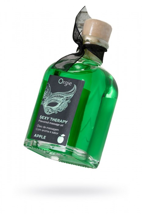 Массажное масло Orgie Lips Massage со вкусом яблока - 100 мл. - ORGIE - купить с доставкой во Владикавказе