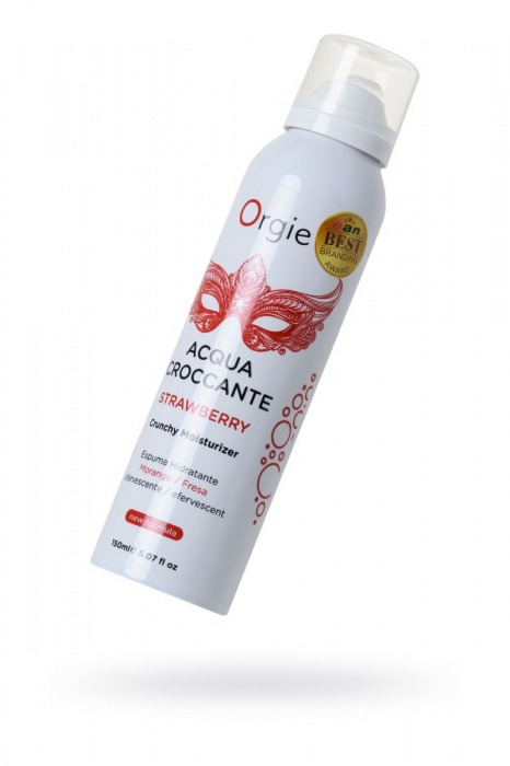 Шипучая увлажняющая пена для чувственного массажа Orgie Acqua Croccante - 150 мл. - ORGIE - купить с доставкой во Владикавказе