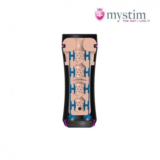 Мастурбатор-анус Opus E Donut с возможностью подключения электростимуляции - MyStim - купить с доставкой во Владикавказе