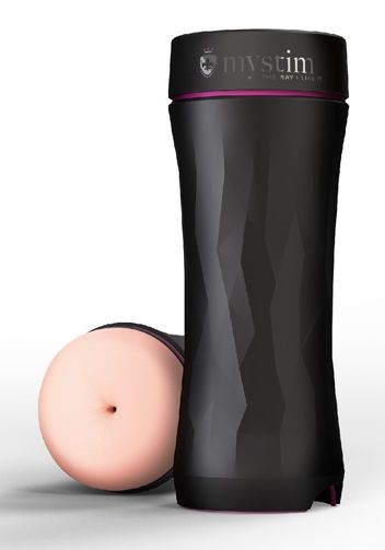 Мастурбатор-анус Opus E Anal с возможностью подключения электростимуляции - MyStim - купить с доставкой во Владикавказе