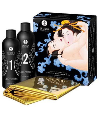Массажный гель с запахом экзотических фруктов - Shunga - купить с доставкой во Владикавказе