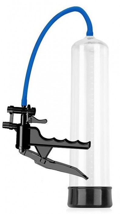 Прозрачная вакуумная помпа Sex Expert с ручным насосом - Sex Expert - во Владикавказе купить с доставкой