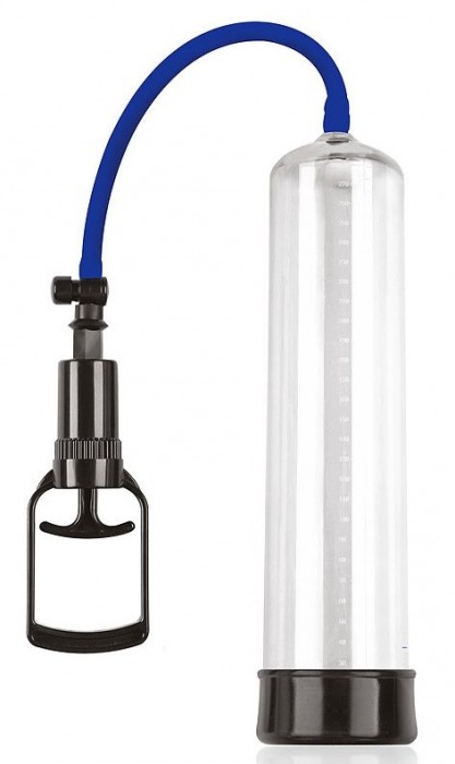 Прозрачная вакуумная помпа Sex Expert со шкалой - Sex Expert - во Владикавказе купить с доставкой