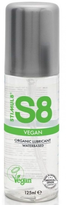 Веганский лубрикант на водной основе S8 Vegan Lube - 125 мл. - Stimul8 - купить с доставкой во Владикавказе