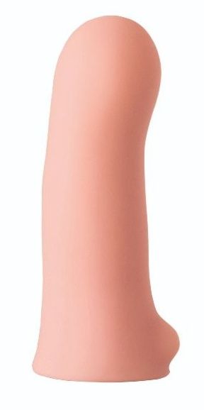 Телесная насадка на Harness с коннектором RED LINE - 13 см. - LOVETOY (А-Полимер) - купить с доставкой во Владикавказе