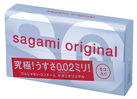 Ультратонкие презервативы Sagami Original - 6 шт. - Sagami - купить с доставкой во Владикавказе