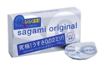 Ультратонкие презервативы Sagami Original QUICK - 6 шт. - Sagami - купить с доставкой во Владикавказе