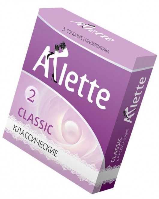 Классические презервативы Arlette Classic - 3 шт. - Arlette - купить с доставкой во Владикавказе