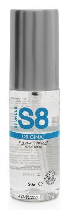 Универсальный лубрикант на водной осноdе S8 Original Lube - 50 мл. - Stimul8 - купить с доставкой во Владикавказе