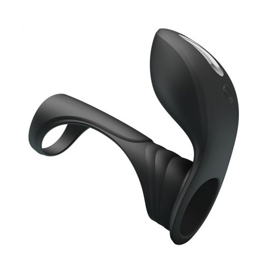 Черная насадка на пенис с вибрацией Vibration Penis Sleeve II - Baile - во Владикавказе купить с доставкой