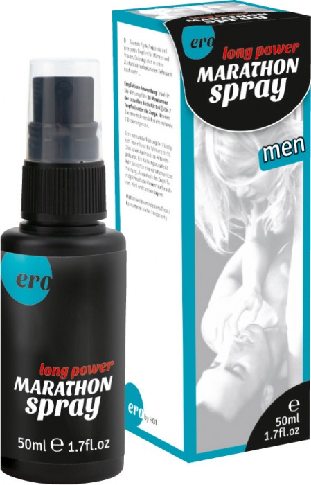 Пролонгирующий спрей для мужчин Long Power Marathon Spray - 50 мл. - Ero - купить с доставкой во Владикавказе