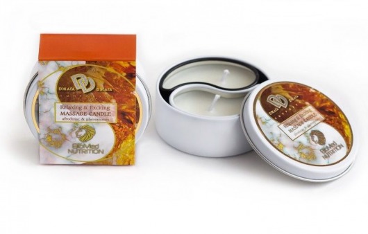 Массажная свеча  Янтарное утро - БиоМед - купить с доставкой во Владикавказе