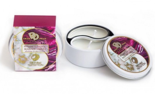 Массажная свеча  Райская вишня - БиоМед - купить с доставкой во Владикавказе