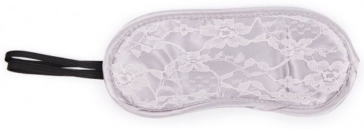 Серая кружевная маска на резиночке - Notabu - купить с доставкой во Владикавказе