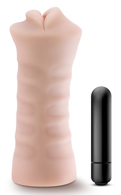 Телесный мастурбатор-ротик Angie - Blush Novelties - во Владикавказе купить с доставкой