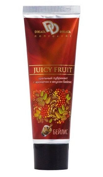 Интимный съедобный лубрикант JUICY FRUIT с ароматом  Бейлис  - 30 мл. - БиоМед - купить с доставкой во Владикавказе
