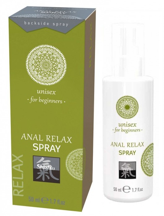 Расслабляющий анальный спрей ANAL RELAX - 50 мл. - Shiatsu - купить с доставкой во Владикавказе
