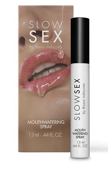Спрей для усиления слюноотделения Slow Sex Mouthwatering Spray - 13 мл. - Bijoux Indiscrets - купить с доставкой во Владикавказе