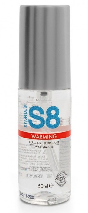 Cогревающий лубрикант на водной основе Stimul8 Warming Lube - 50 мл. - Stimul8 - купить с доставкой во Владикавказе