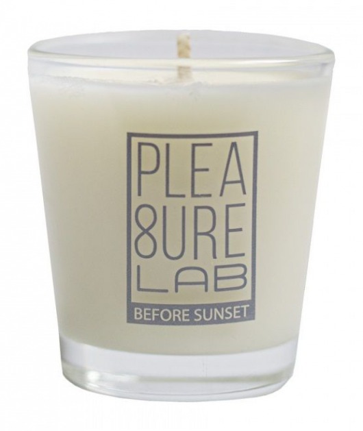 Массажная свеча Before Sunset с ароматом пачули - 50 мл. - Pleasure Lab - купить с доставкой во Владикавказе