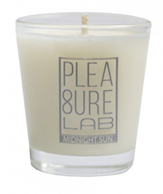 Массажная свеча Midnight Sun с ароматом инжира - 50 мл. - Pleasure Lab - купить с доставкой во Владикавказе