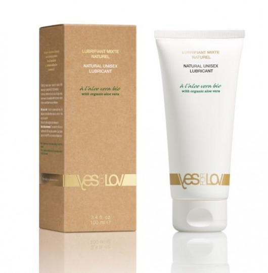 Натуральный лубрикант с алоэ вера и экстрактом шалфея - 100 мл. - YESforLOV - купить с доставкой во Владикавказе