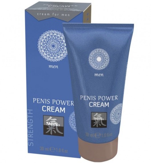 Возбуждающий крем для мужчин Penis Power Cream - 30 мл. - Shiatsu - купить с доставкой во Владикавказе