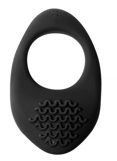 Черное эрекционное виброкольцо Pure Passion Moonshine - Lola Games - во Владикавказе купить с доставкой