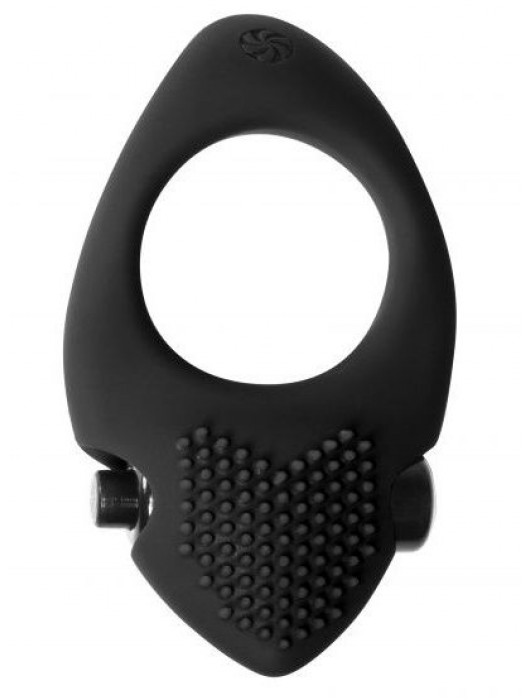 Черное эрекционное виброкольцо Pure Passion Sunset - Lola Games - во Владикавказе купить с доставкой